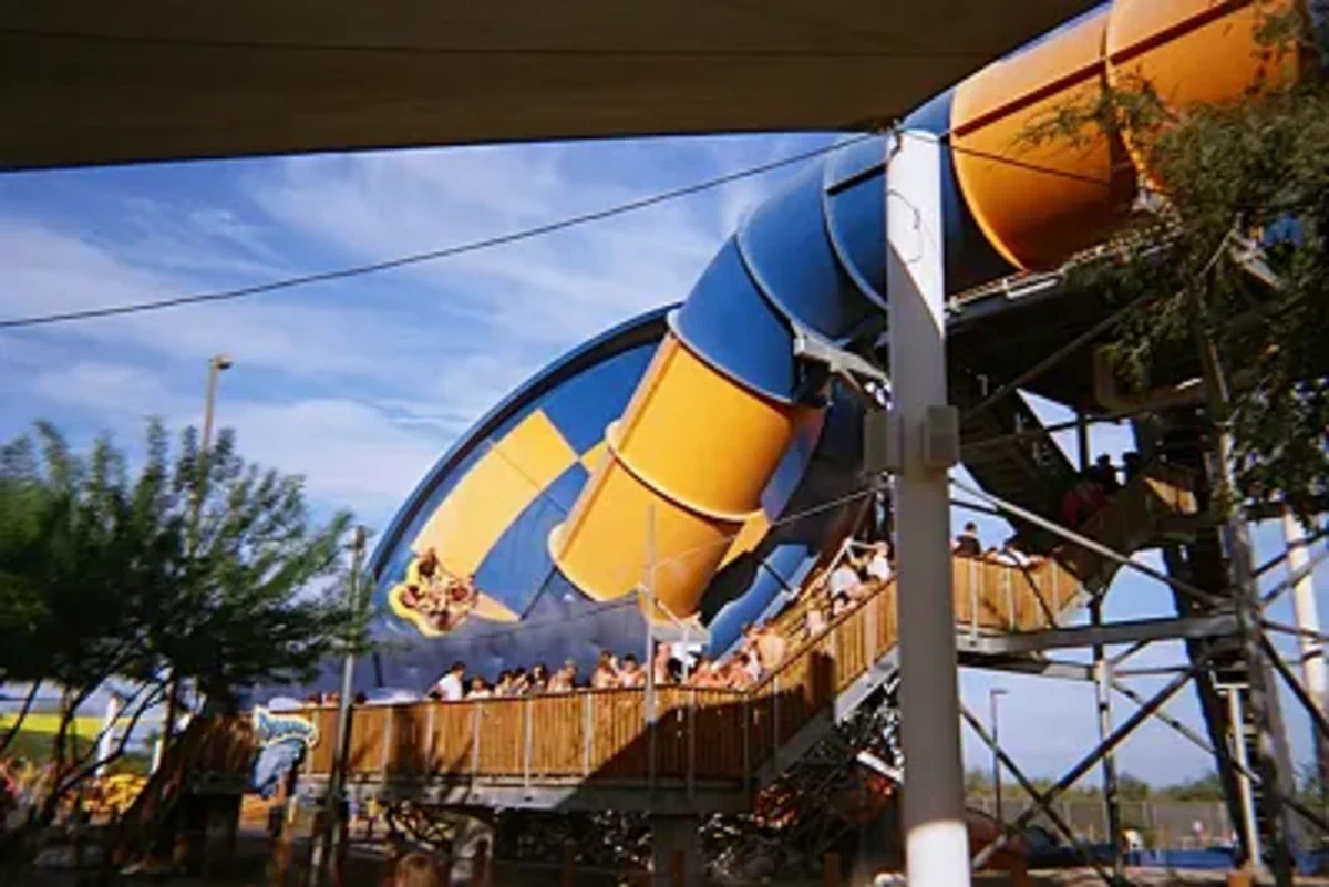 Tornado Slide at Wet n’ Wild—Overcome after years of dread